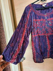 Ethnic Printed Top
