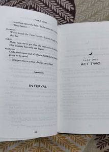 Harry Potter And The Cursed Child Book(New)