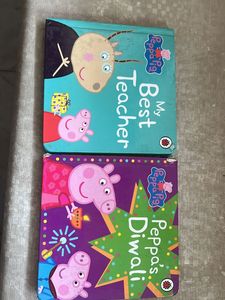2 peppa books