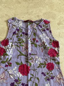 Floral Kurta Set With Pants