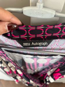 Patterned Wrap Top By M&amp;S
