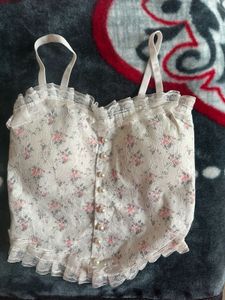 Floral Lace Cami Top