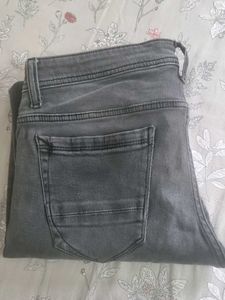 Gray Denim Jeans