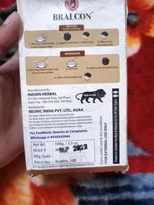 Bralcon Reetha Powder Packed 100gms