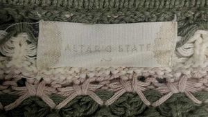 Cropped Knit V-Neck Sweater