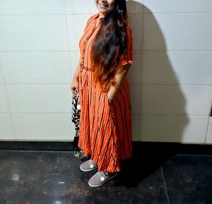 Shirt Style Gown