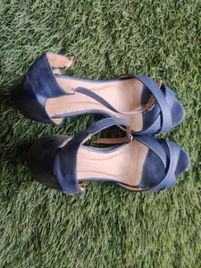 Open Toe Block Heels