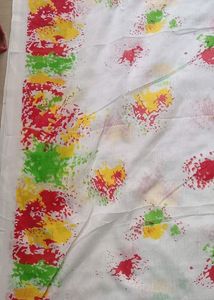 Holi Special Saree