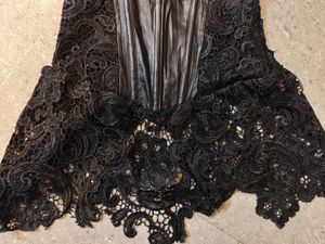Black Leather Nd Lace Gothic Corset Top