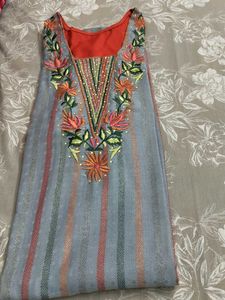 Embroidered Suit Set