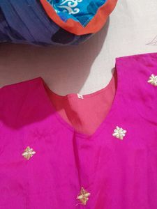 Floor Touch Kurta And Duppata