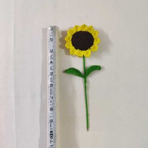 Handmade Crochet Sunflower