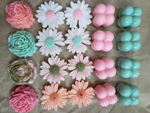 Flower & Bubble Candles (4 Pcs.)2 Each