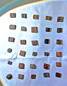 Ancient Handmade Copper Coins