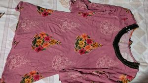 Floral Print Kurti