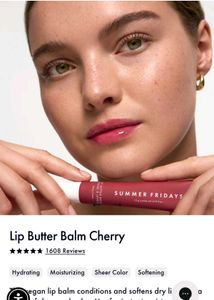 Summer Fridays Lip Butter Balm - Cherry
