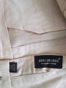 Beige Linen Pants
