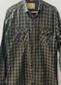 Mens Casual Check Shirt