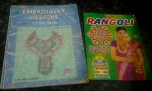 Embroidery & Rangoli Design Books