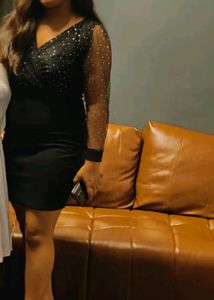 Black Sparkling Bodycon