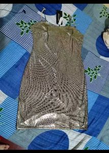 Tokyo Talkies Gold Dress - New with Tags!