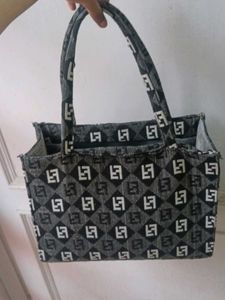 Patterned Tote Handbag