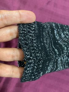 Forever 21 Black Sparkle Top