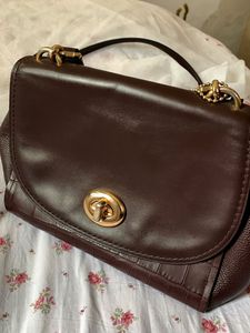 Coach Embossed Croc Satchel OG