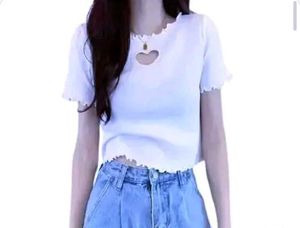 white crop top printest style