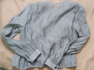 Elegant Tie-Neck Blouse