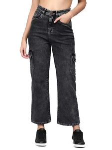 ♥️Charcoal Cargo Jeans♥️