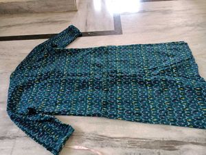 ikkat type of kurti