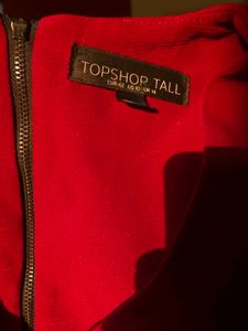 Beautiful Red/Rust Formal Or Casual Dress