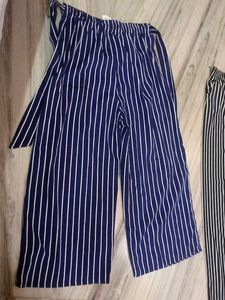 Two Striped Flared Pants