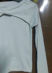 Ribbed Long Sleeve Top