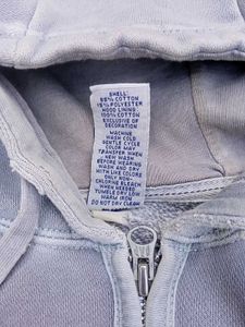 GAP Gray Zip-Up Hoodie