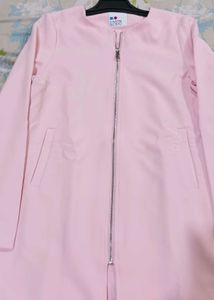 Pink Long Jacket Dress