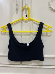 Black Bralet Crop Top