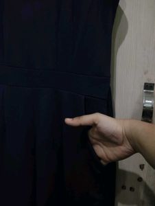 Blue Jumpsuit With Pockets