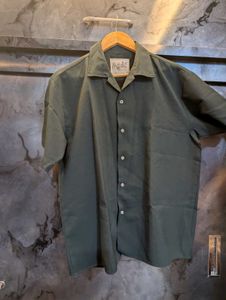 Men&#39;s Green Halfsleeve Shirt