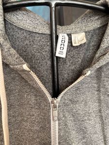Gray H&amp;M Zip Up Hoodie