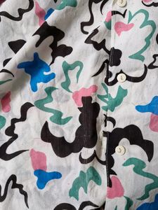 Printed Oversized Shirt