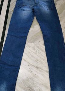 LINARIA Fashionable Men Blue Rough Jeans