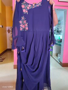 Beautiful Navy Blue 💙 Colour Gown