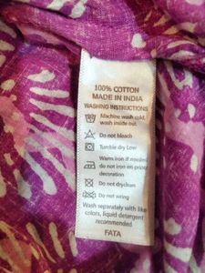 Purple Straight Kurta