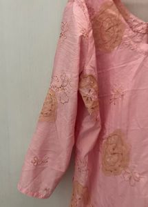 pink Color kurta good condition