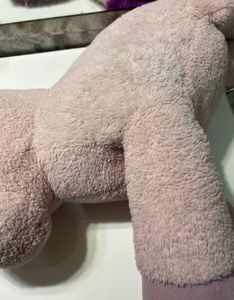 Large Unicorn Soft Toy Pillow Size Pink Lavender