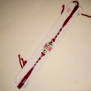 Pure Silver Rakhi- Bina fake shine,plastic Ke