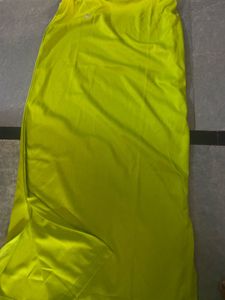 Lime green petticoat