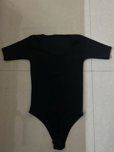 Black Bodysuit Top